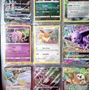 Collection of Rare Holographic Pokemon cards